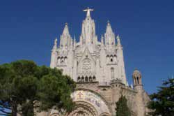 Temple Expiatori del Sagrat Cor. - ers-Jesu-Kirche, Tibidabo, Barcelona