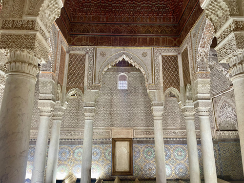 Marrakesh - Saadier-Gräber 