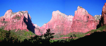 Court of the Patriarchs Viewpoint, Zion NP, Utah, USA