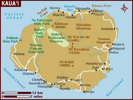 Kauai Karte