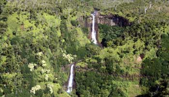 Na Pali Coast, Wasserfälle, Kauai, Hawaii