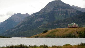 Middle Waterton Lake - Prince of the Wales Hotel