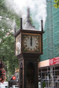 Vancouver - Steam Clock - Gastown