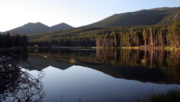 Spargue Lake Rocky Mountain National Park