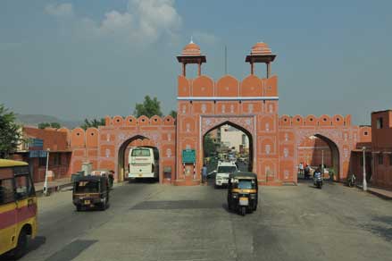 Jaipur - Pink City - Stadttor