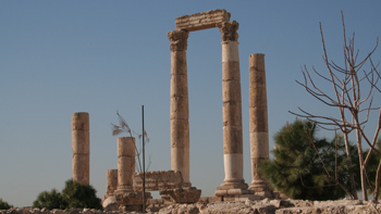 Herkules-Tempel auf dem Zitadellenhügel in Amman