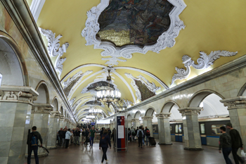 Moskauer Metrostation