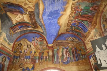 Nikola-Nadein-Kirche in Jaroslawl - Frekenmalereien