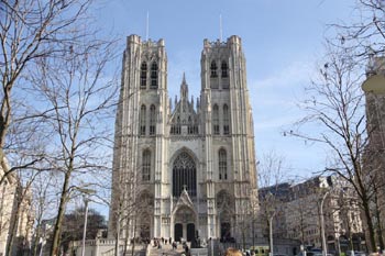Kathedrale in Brüssel