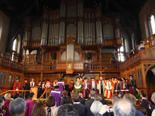 Graduierungs-Zeremonie University of Manchester