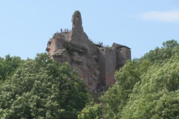 Burg Fleckenstein - Elsass