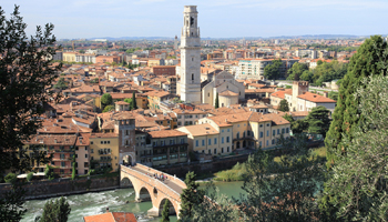 Verona - Blick vom Castel S. Pietro