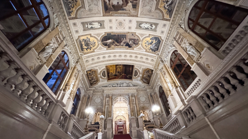 Wien Burgtheater Treppenhaus 