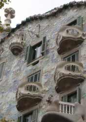 Casa Battlo - Antonio Gaudi-Architektur in Barcelona