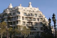 Casa Mila - Antonio Gaudi-Architektur in Barcelona